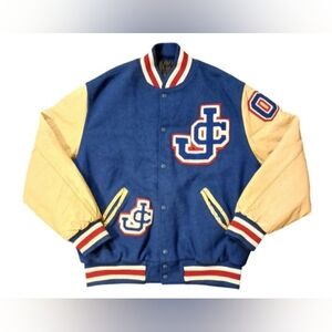 Vintage '03 Jennings County Panthers Varsity Letterman Jacket